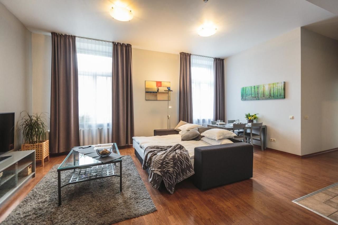 Апарт-отели Bearsleys Downtown Apartments Рига-43