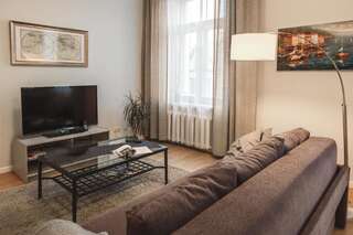 Апарт-отели Bearsleys Downtown Apartments Рига Улучшенные апартаменты с 1 спальней-5