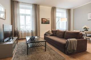 Апарт-отели Bearsleys Downtown Apartments Рига Улучшенные апартаменты с 1 спальней-12