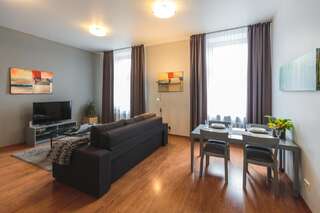 Апарт-отели Bearsleys Downtown Apartments Рига Улучшенные апартаменты с 1 спальней-24
